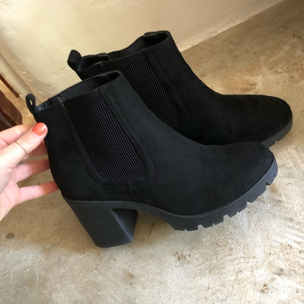 Top shop black booties